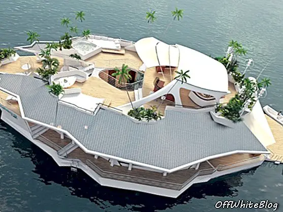 Posséder une île flottante pour 6,5 millions de dollars