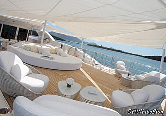 Fendi yacht Lady Lara oleh Benetti