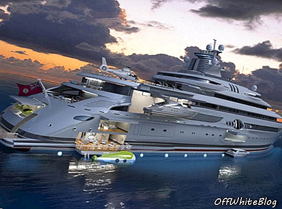 Blohm + Voss présente un yacht d'exploration de 120 m