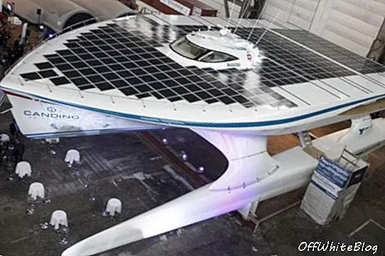 Svelata la più grande barca a energia solare del mondo