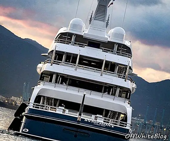 symphony yacht gross tonnage